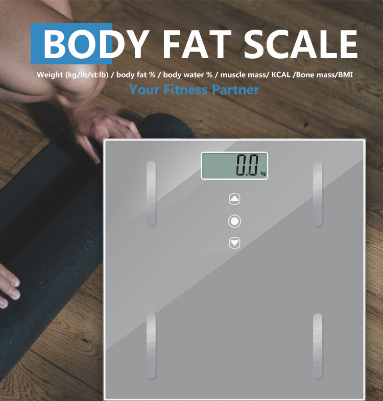 весы для измерения жира в ванной комнате